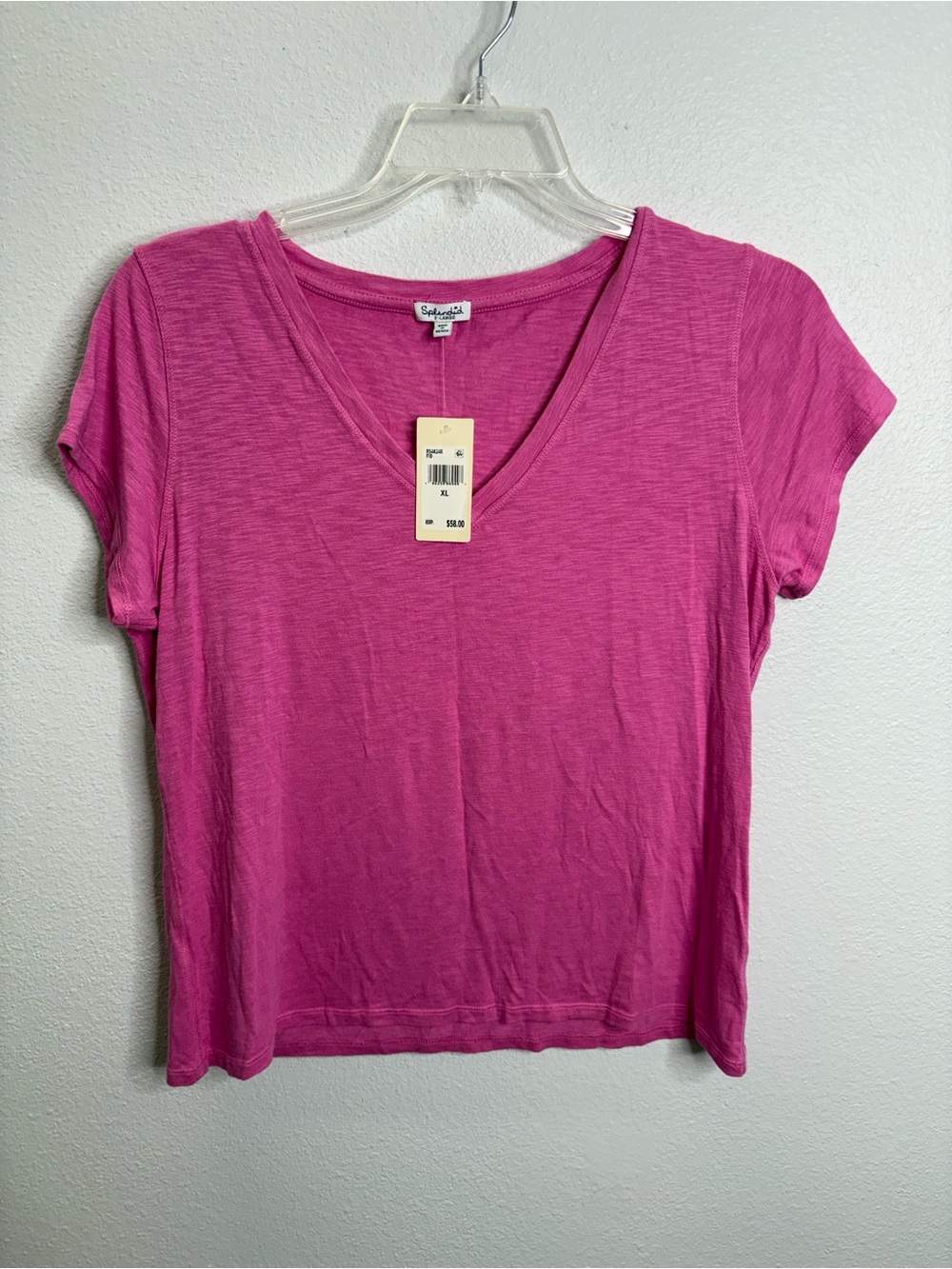 Splendid XL Pink V-Neck T-Shirt NWT